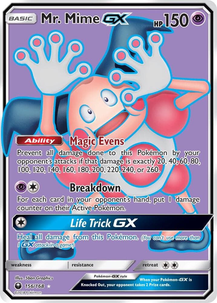 Mr Mime GX Full Art Basic