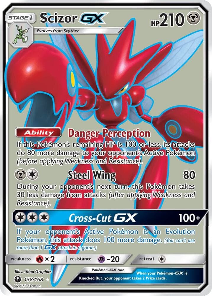 Scizor GX Full Art Stage 1