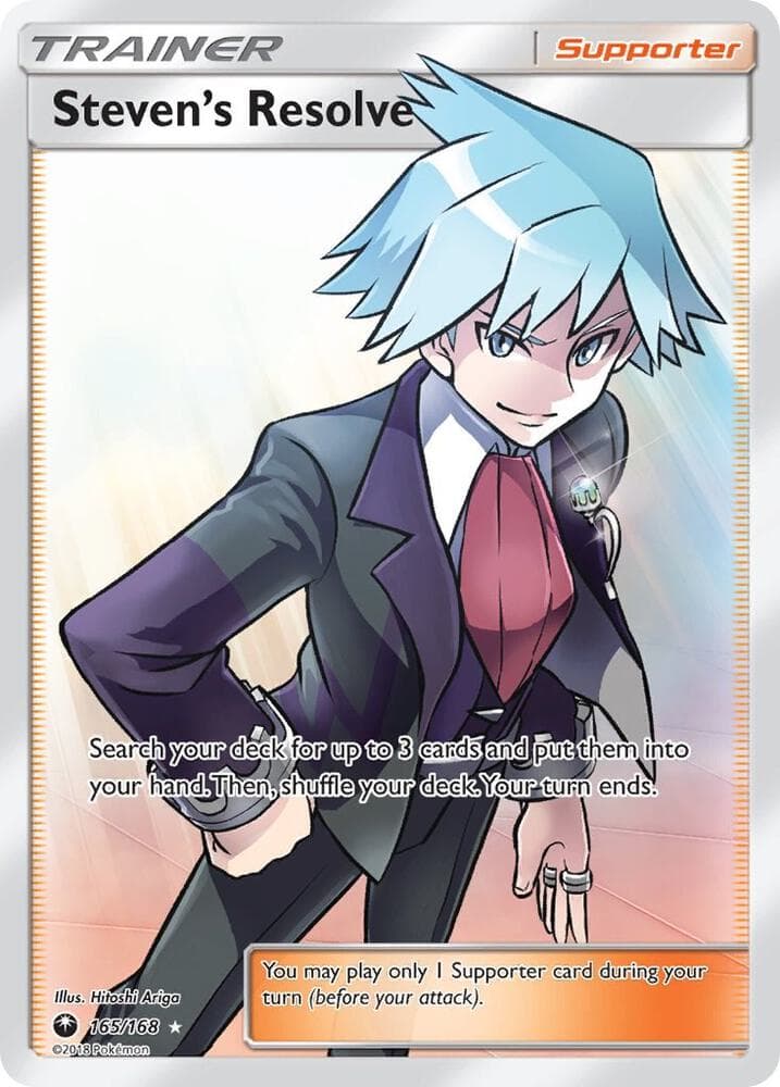 Stevens Resolve Full Art Supporter