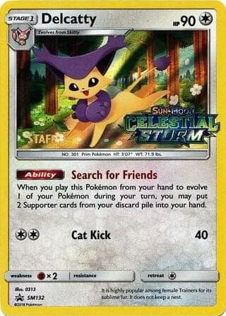 Delcatty SM132 Prerelease Staff Stage 1
