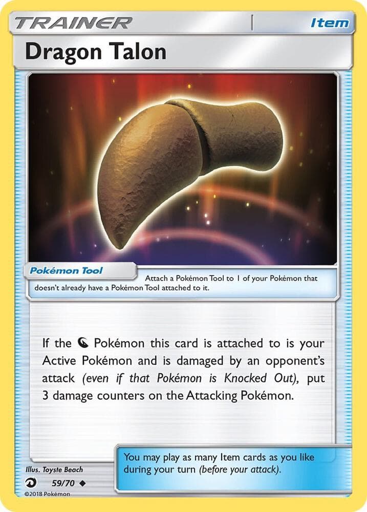 Dragon Talon Pokémon Tool