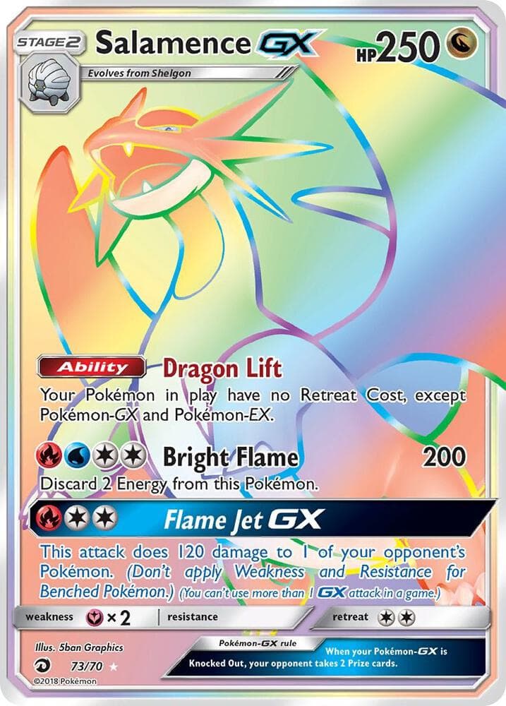 Salamence GX Secret Stage 2