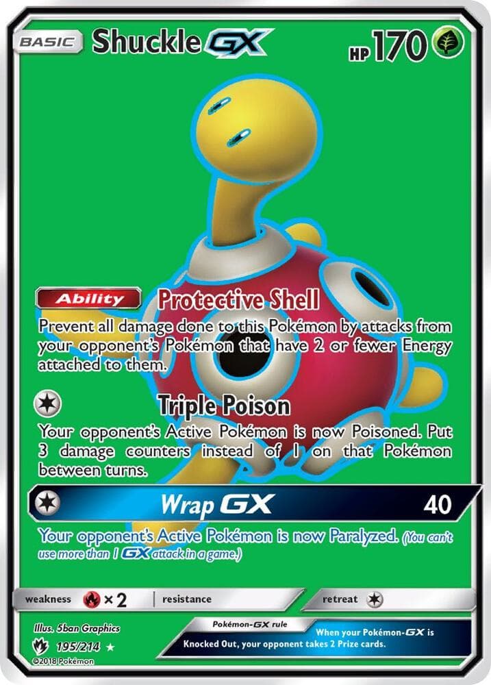 Shuckle GX Full Art Basic
