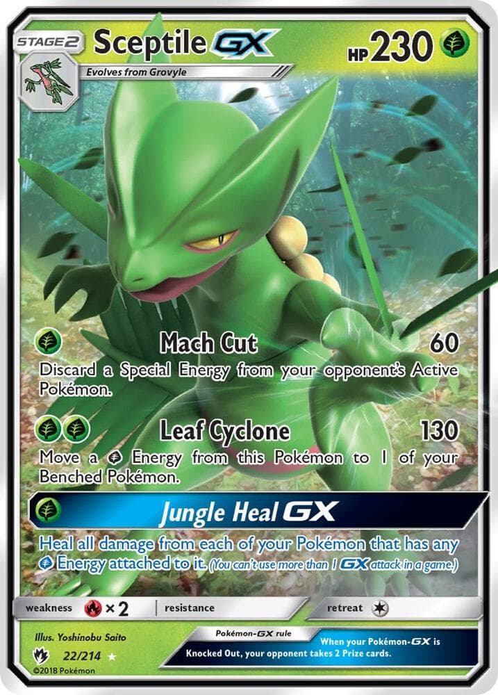 Sceptile GX Stage 2