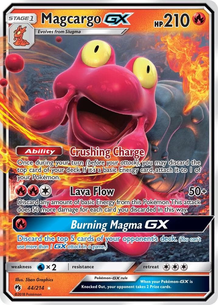Magcargo GX Stage 1