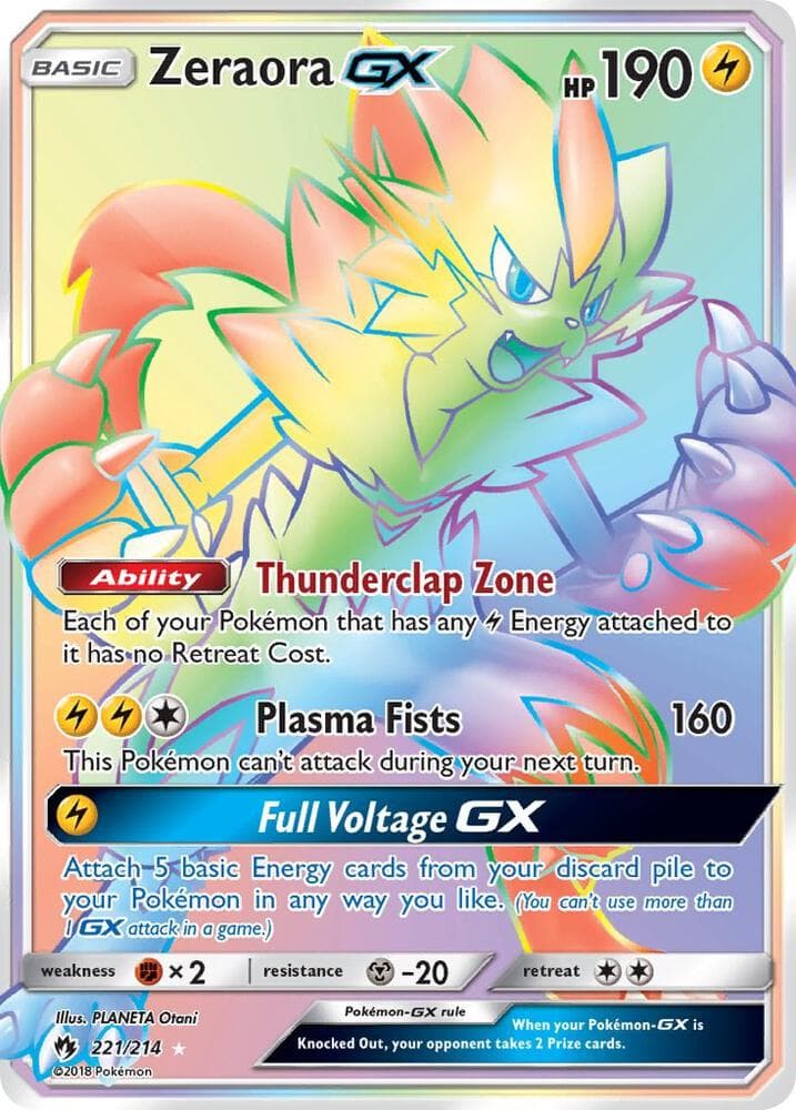 Zeraora GX Secret Basic