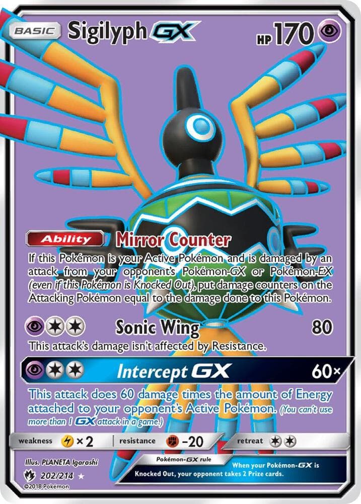 Sigilyph GX Full Art Basic