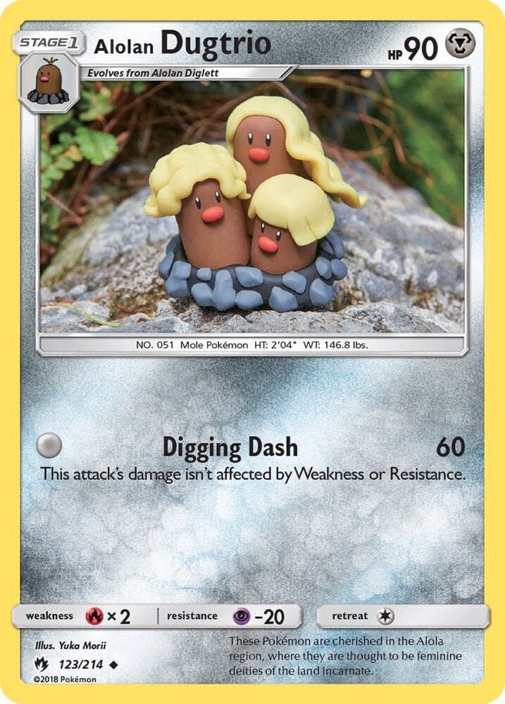 Alolan Dugtrio Stage 1
