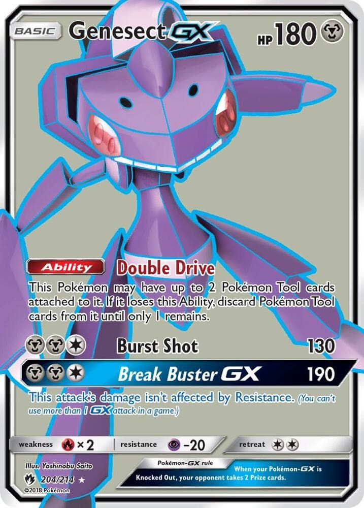 Genesect GX Full Art Basic