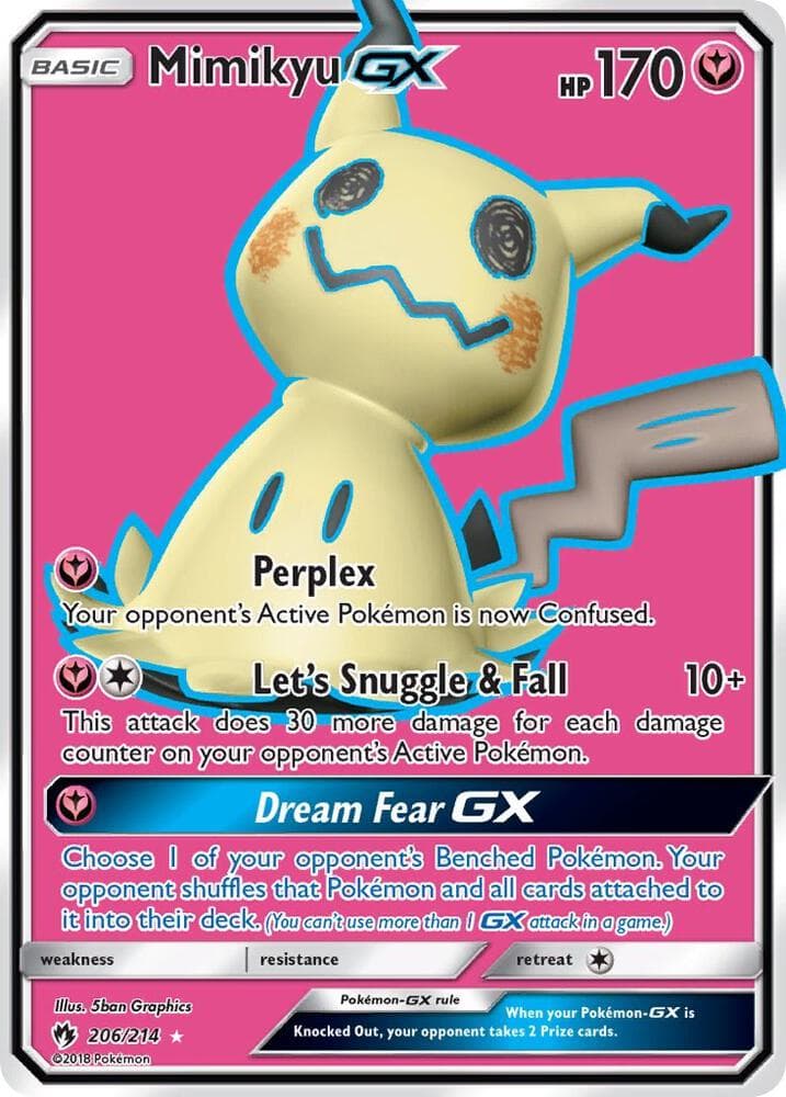 Mimikyu GX Full Art Basic
