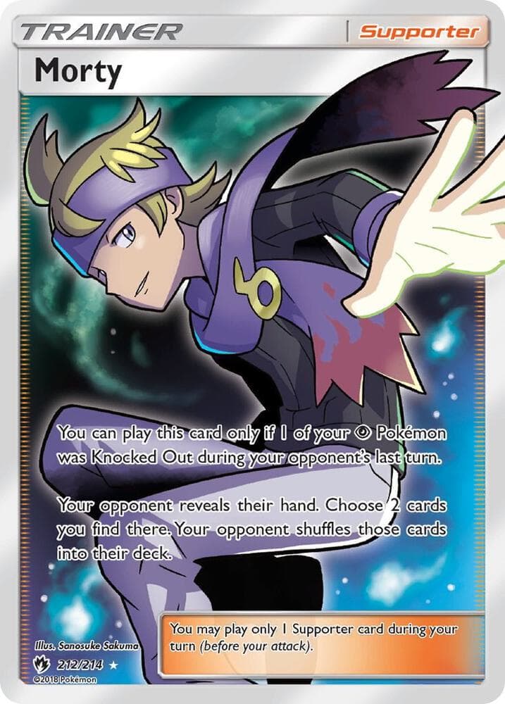 Morty Full Art Supporter