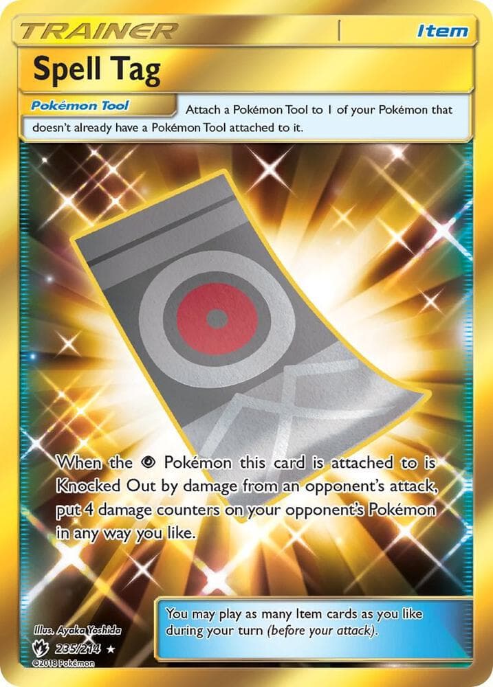 Spell Tag Secret Pokémon Tool