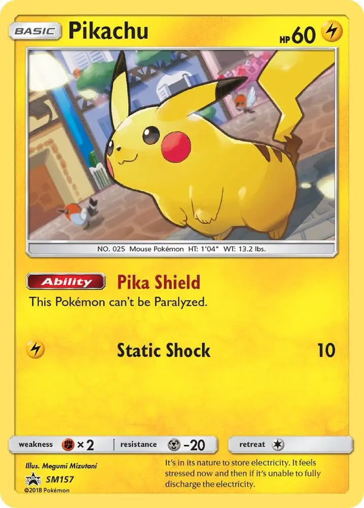 Pikachu SM157 Basic