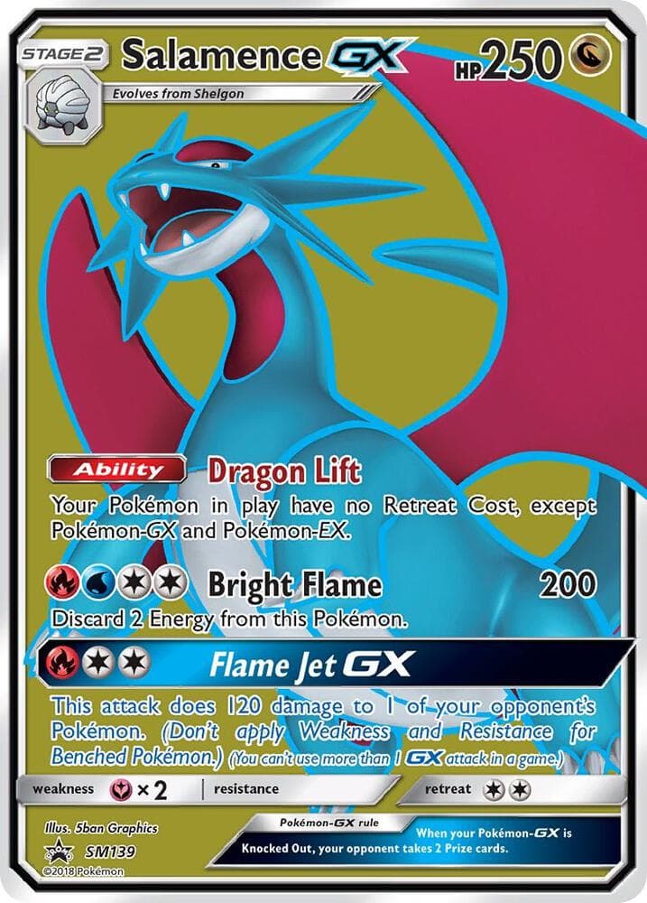 Salamence GX SM139 Stage 2