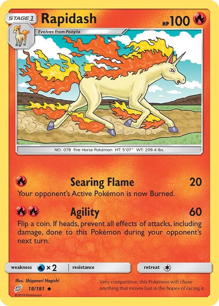 Rapidash Stage 1