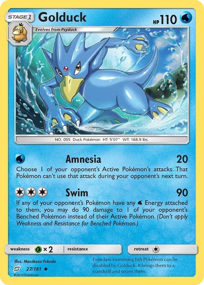 Golduck Stage 1