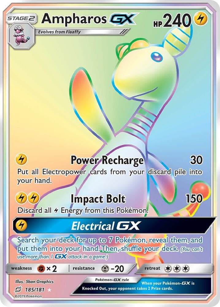 Ampharos GX Secret Stage 2