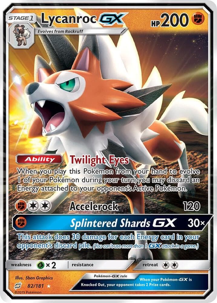 Lycanroc GX Stage 1