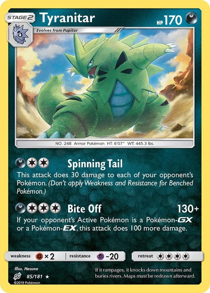 Tyranitar Stage 2