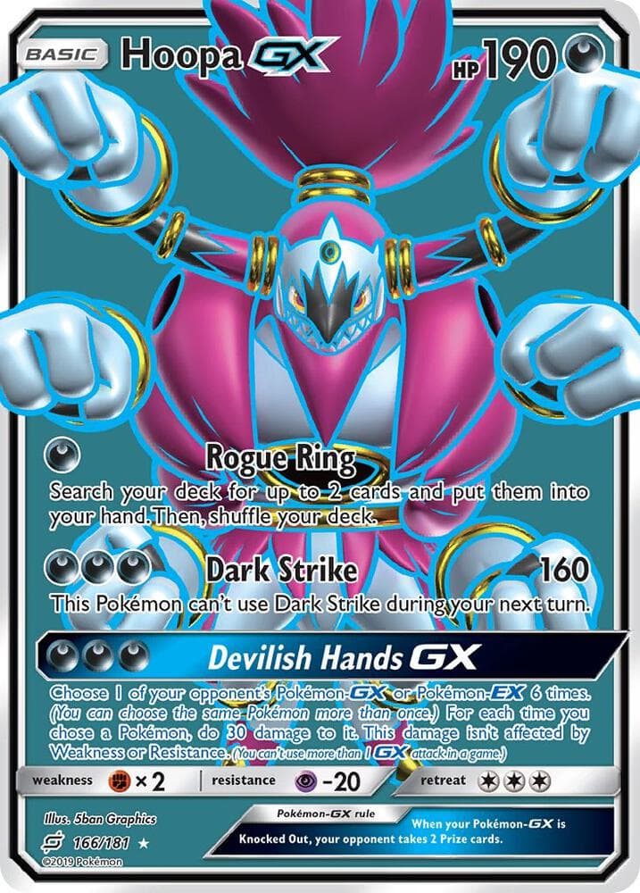 Hoopa GX Full Art Basic