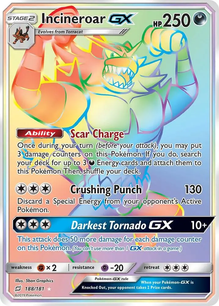 Incineroar GX Secret Basic
