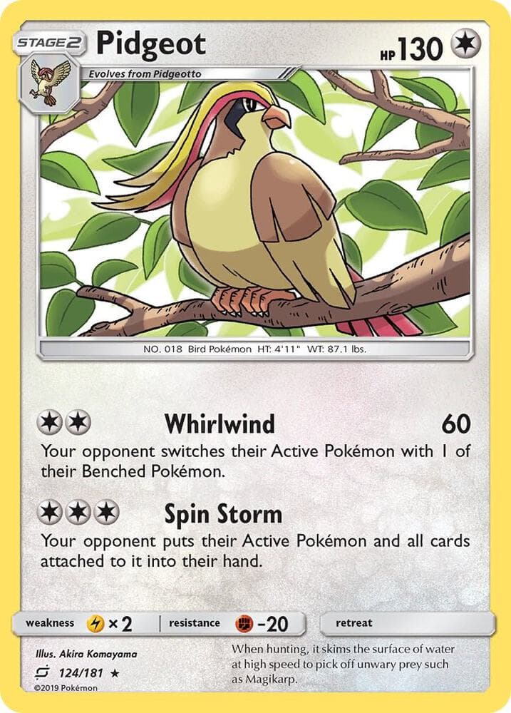 Pidgeot Stage 2