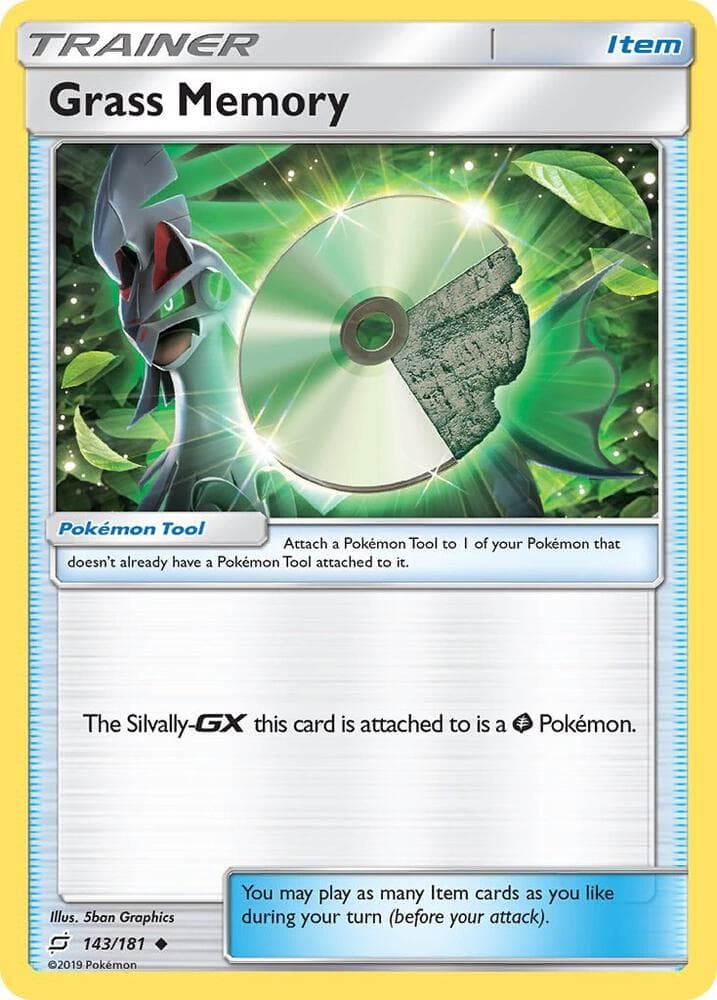 Grass Memory Pokémon Tool