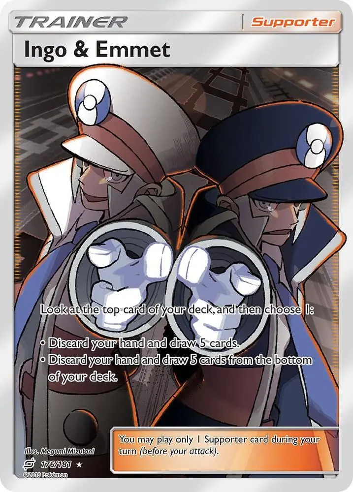 Ingo and Emmet Full Art Supporter
