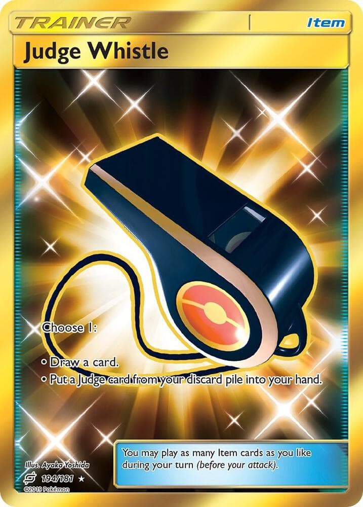 Judge Whistle Secret Item