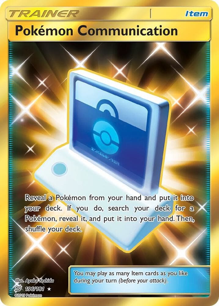 Pokemon Communication Secret Item