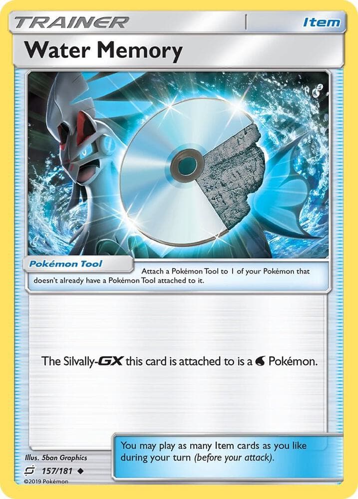 Water Memory Pokémon Tool