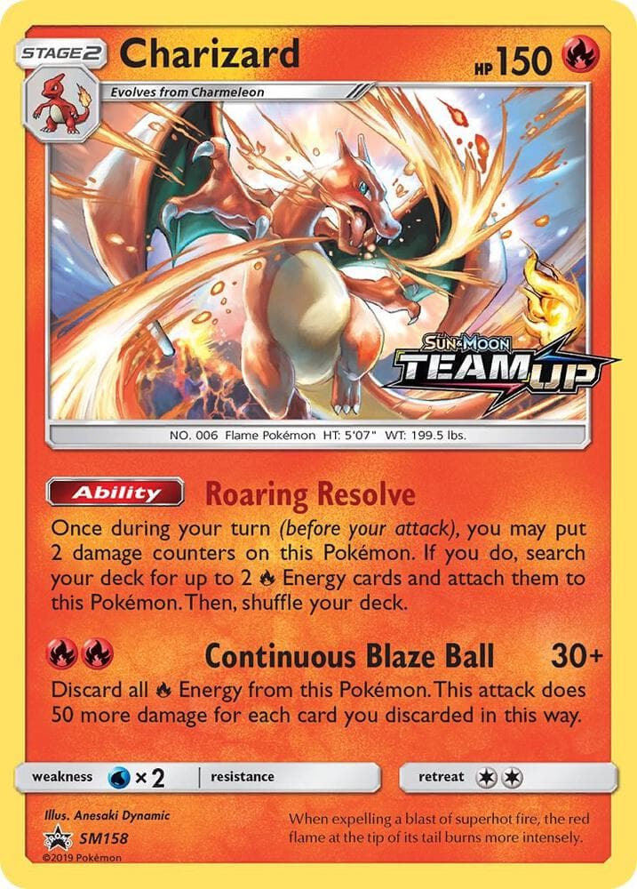 Charizard SM158 Stage 2