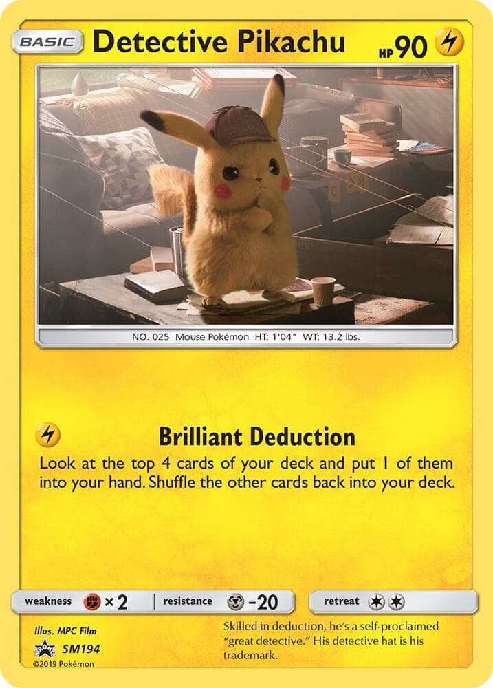 Detective Pikachu SM194 Basic