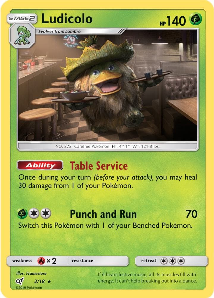 Ludicolo Stage 2