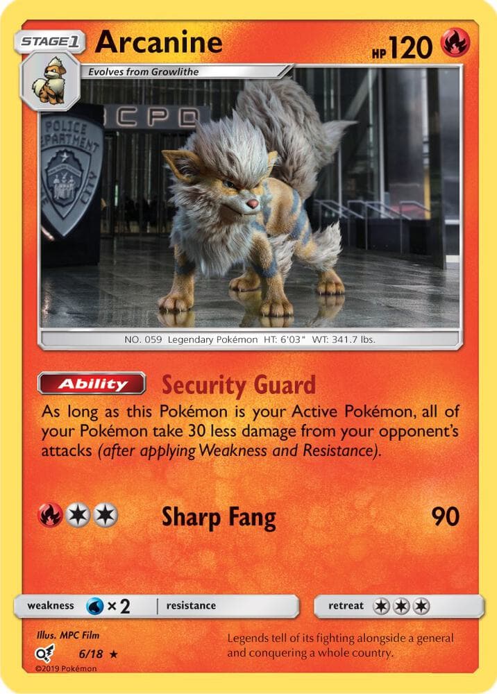 Arcanine Stage 1