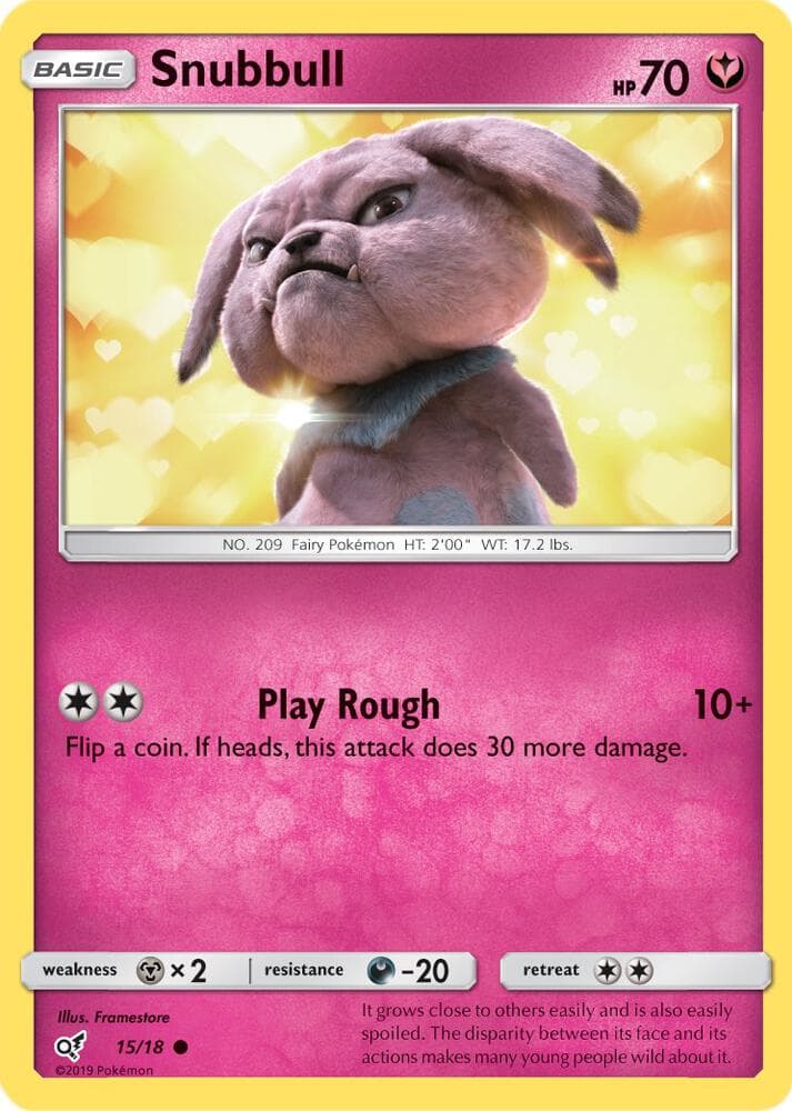 Snubbull Holo Common Basic