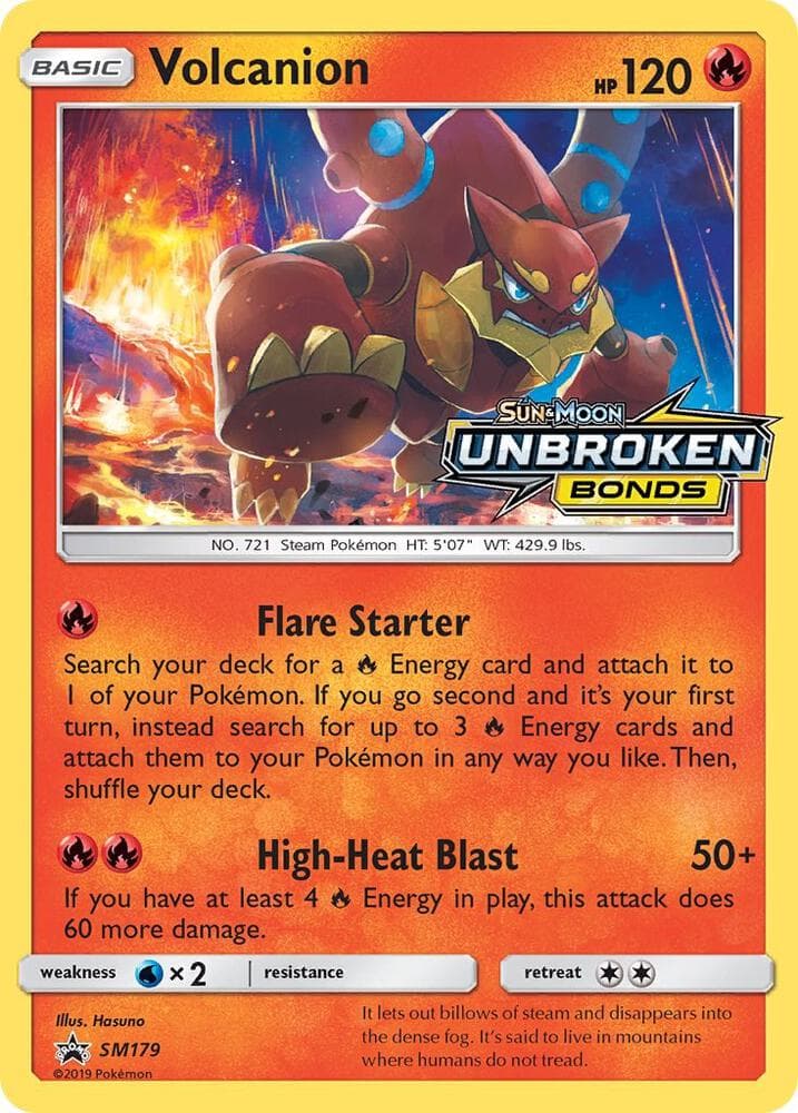 Volcanion SM179 Prerelease Basic