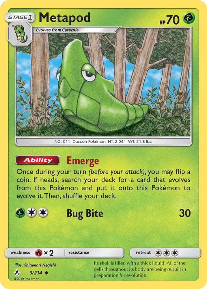 Metapod Stage 1