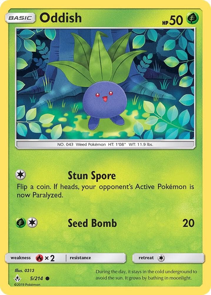 Oddish 5 Basic