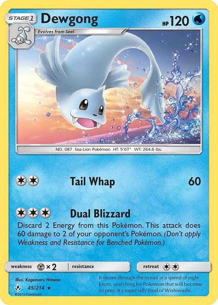 Dewgong Stage 1
