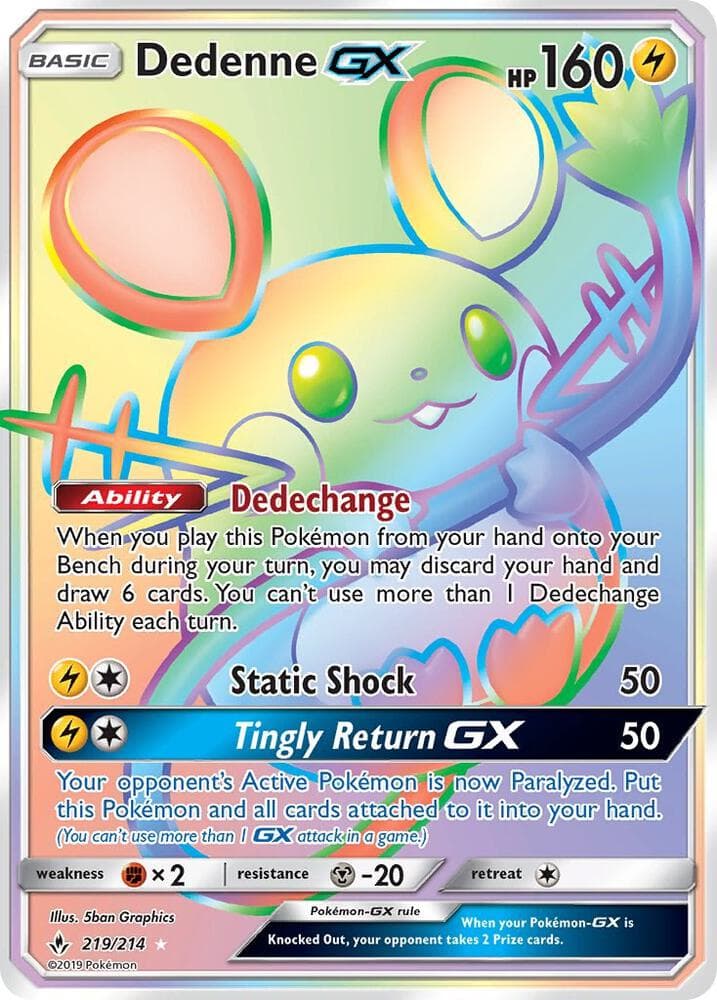 Dedenne GX Secret Basic