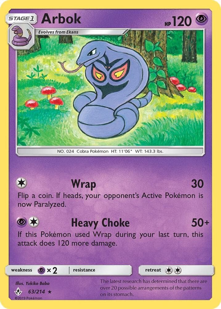 Arbok Stage 1