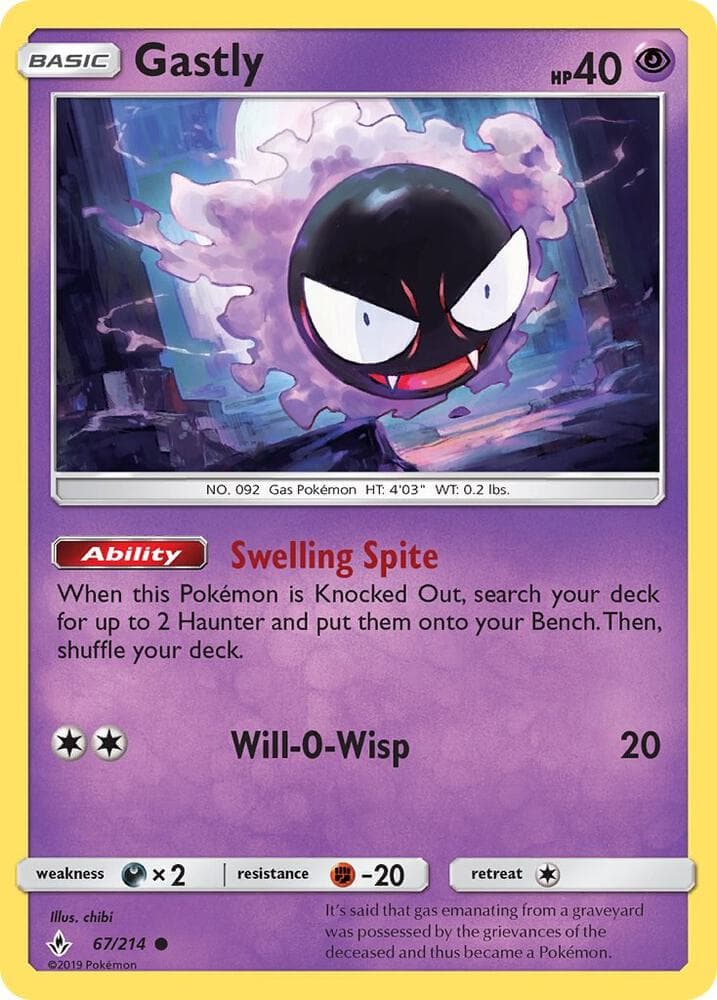 Gastly 67 Basic