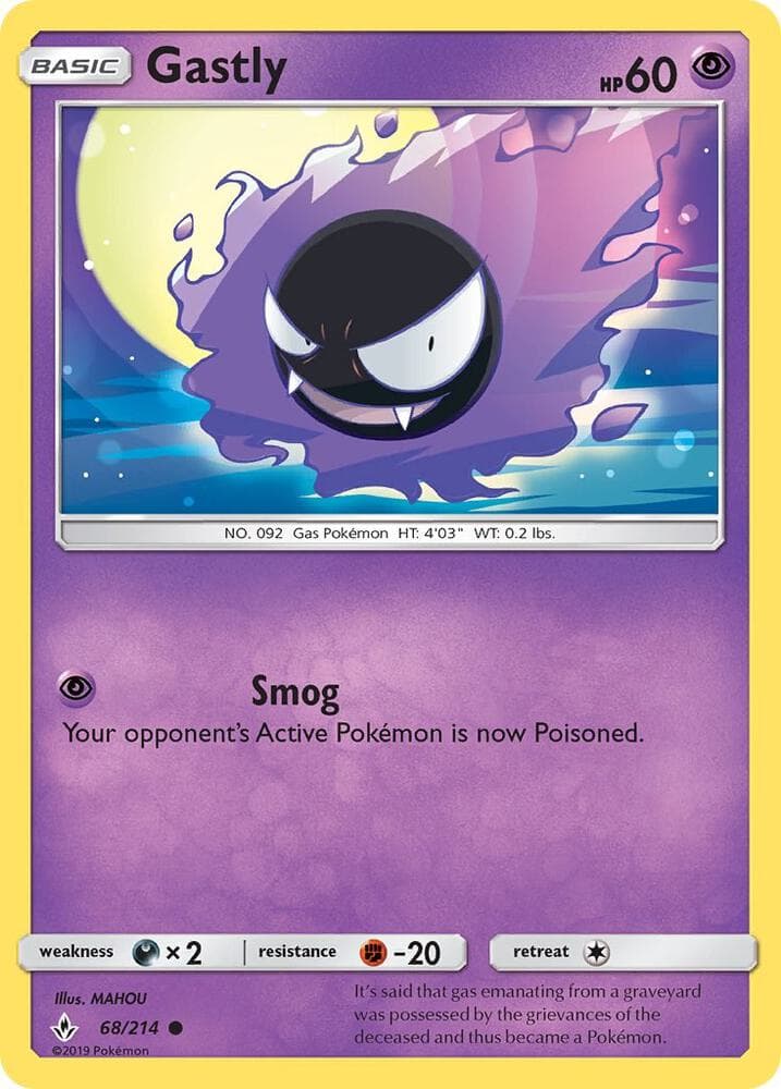 Gastly 68 Basic