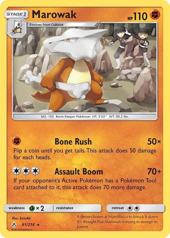 Marowak Stage 1