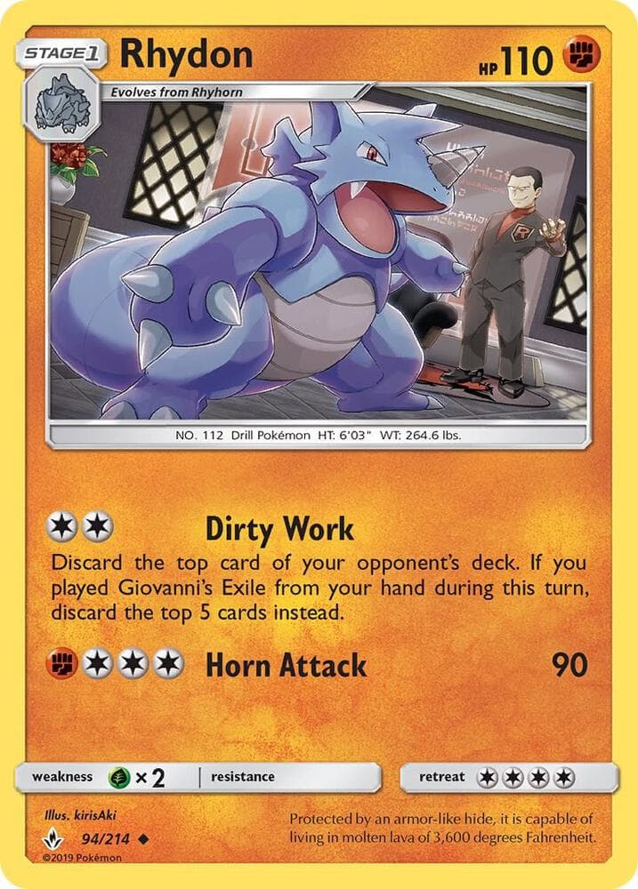 Rhydon Stage 1