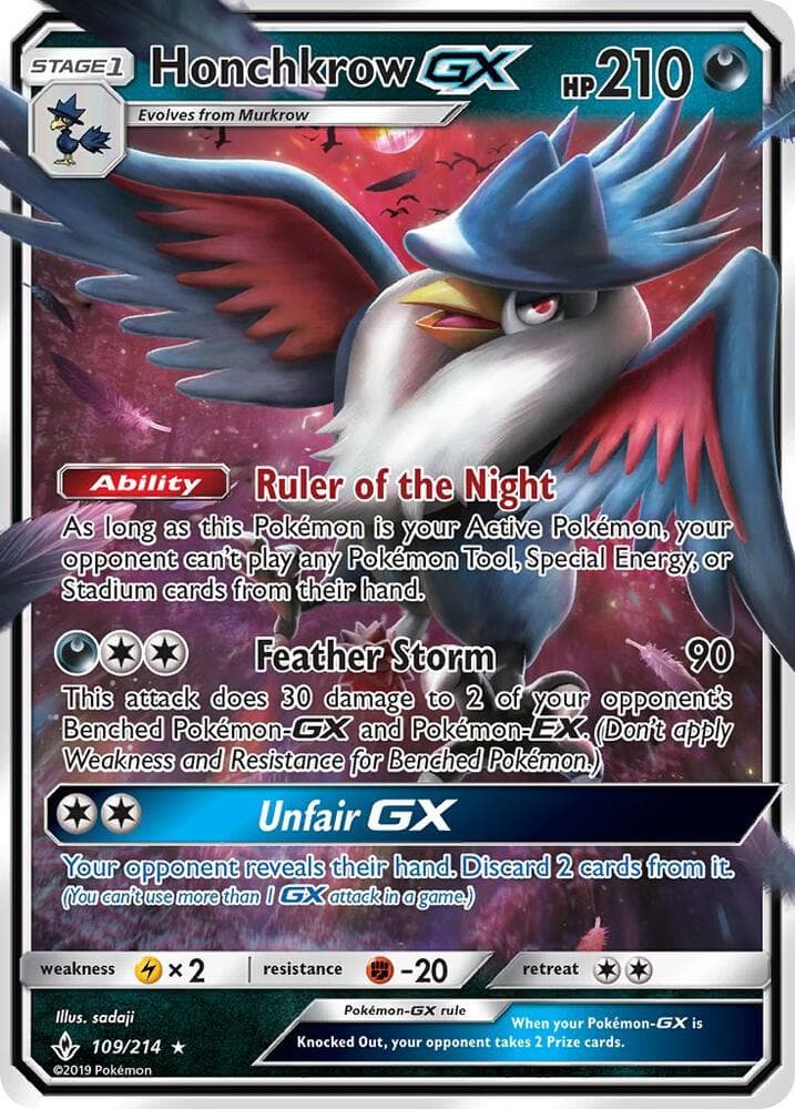 Honchkrow GX Stage 1