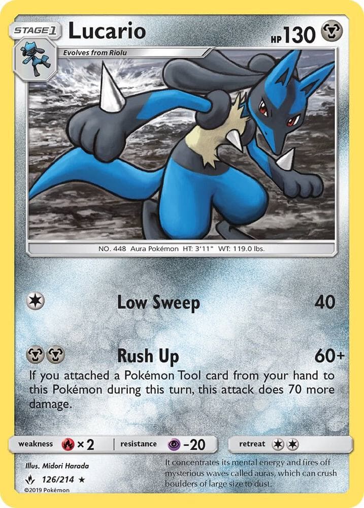 Lucario Stage 1