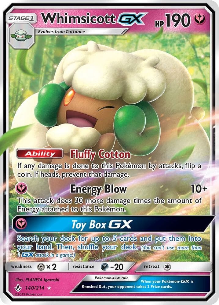 Whimsicott GX Stage 1