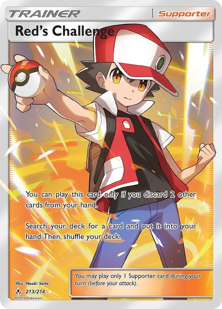 Reds Challenge Full Art Supporter